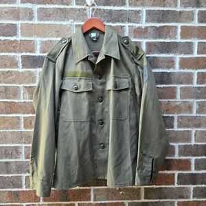 Original Austrian BH army combat Shirt military olive green BDU Field  VGC